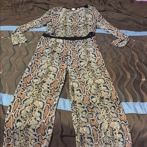 Two piece bell bottoms